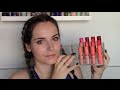 Обзор и свотчи помад Nyx butter lipstick