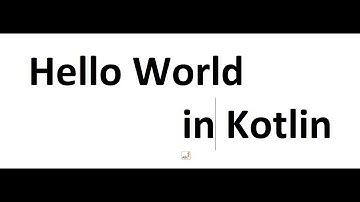 Hello World with Kotlin Android