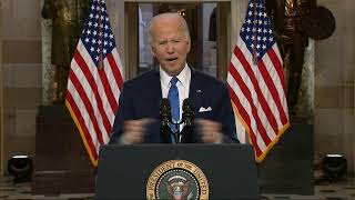 WATCH LIVE: President Biden and VP Harris mark the first anniversary of the Jan. 6 insurrection
