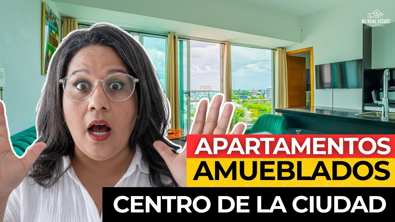 APARTAMENTO AMUEBLADO EN VENTA EN SERRALLES 😍 | AREAS SOCIALES | SANTO DOMINGO 🏢🗝️