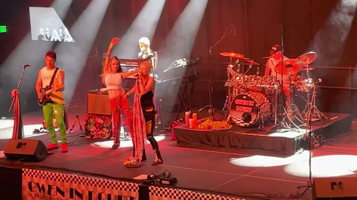 Cool Gwen Stefani cover Gwen In Doubt tribute band...