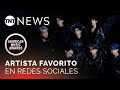 Artista Favorito en Redes Sociales en American Music Awards® | TNT NEWS