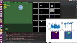 Double DQN on SC2 Marine Beacon minigame in training up to 3 million frames