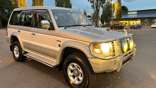 1994 Mitsubishi Pajero Exceed 2 4WD super select 4M40 turbo diesel intercooler 74k RHD JDM