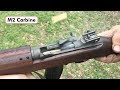 Shooting an m2 carbine at 240 frames per second