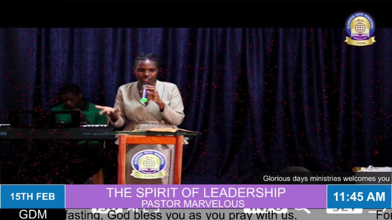 Glorious Days Ministries Sunday Service