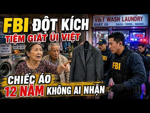 FBI Đột Kích Ở Tiệm Giặt Ủi Việt Ở Mỹ - Bí Mật Chiếc Áo Vest Không Ai Nhận Suốt 12 Năm Gây Sốc