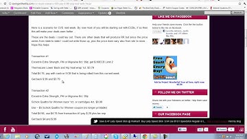 CVS Deal Scenario 9/25 $7.98 OOP End With $7ECB