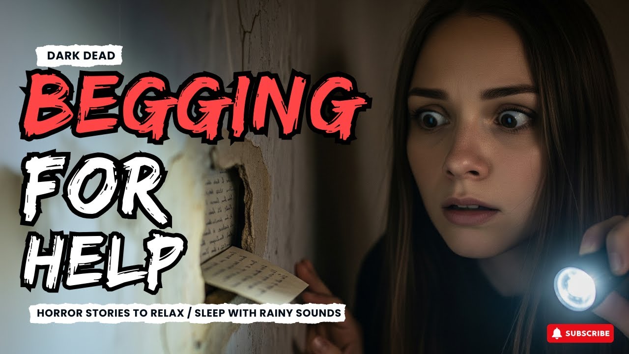 Secret Messages in My Apartment Walls | Horror Stories to Relax/Sleep With Rainy Sounds | Dark Dead