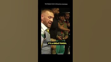 CONOR MCGREGOR REACTION TO ANTHONY JOSHUA VS DANIEL DUBOIS‼️🥊   #boxing #ufc #youtubeshorts