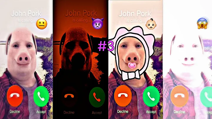 JOHN PORK IS CALLING SOUND VARIATIONS PART 3. I ANSWERED HIM...