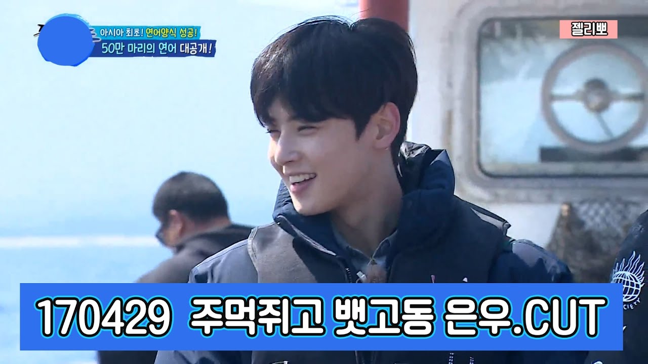 [아스트로/차은우] 170429 주먹ㅈㄱ뱃ㄱㄷ 은우 컷