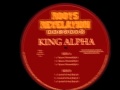 KING ALPHA - KNOW YOURSELF / LOOK & SEE JAH (RRR12004)