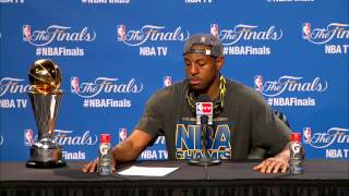 Andre Iguodala talks about being MVP and winning the NBA Championship