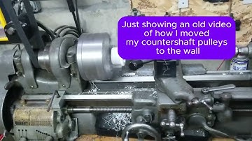South bend 9 lathe  countershaft - wall mounted
