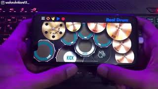 Dj pappepap-lagu| tik-tok viral Dj editor berkelas | real drum cover