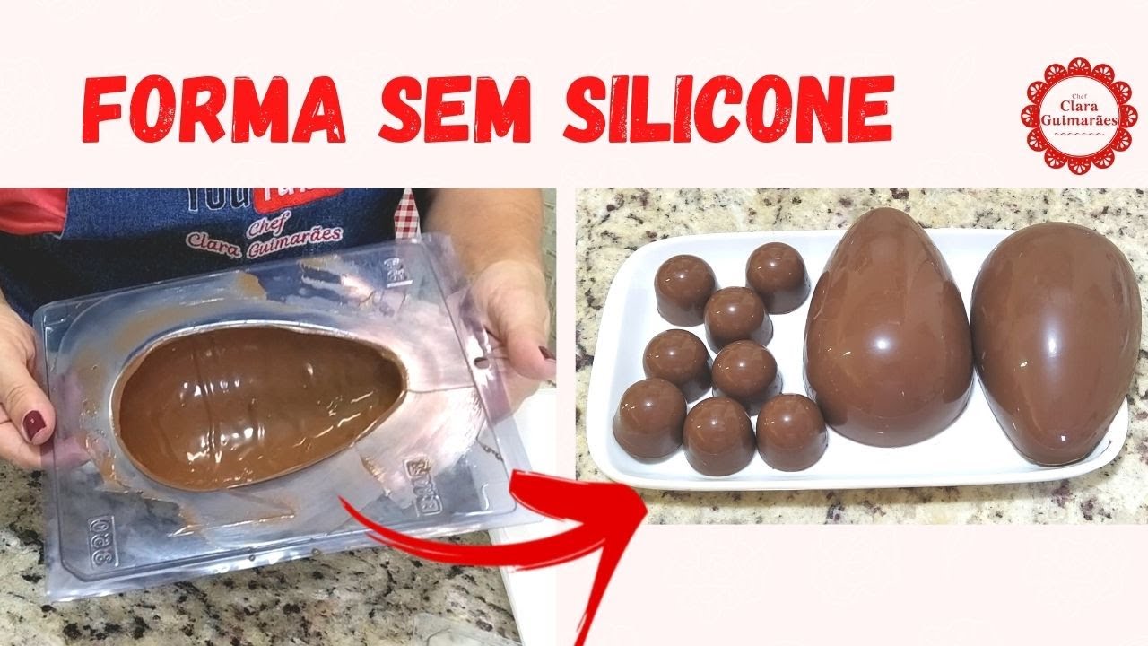 Jogo De Formas Silicone Para Cozinhar Ovos Recheados Cozidos