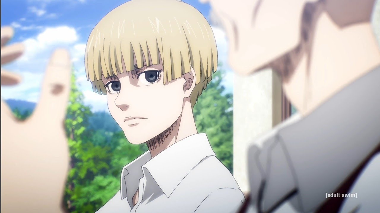 Yelena and commander pixis English Dub attack on titan - YouTube