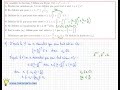 Fonction exponentielle Exercice Bac suite convergence - (1+1/n)^n  - encadrement de e  - difficile