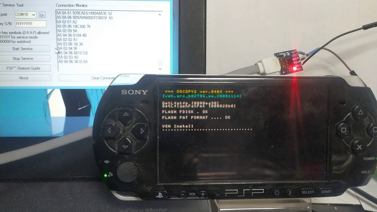 PSP - Baryon Sweeper R1 Release: Unbrick 1000, 2000 and 3000 PSP 
