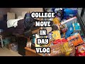 COLLEGE MOVE IN DAY VLOG 2018 | LOCKED OUT, GROCERY SHOPPING, WENT TO A PARTY