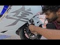My Hayabusa is now Bulletproof | PPF Transformation Complete!! Suzuki Hayabusa | Part 04 🧿👌👍