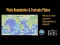 Tectonic Plates—What are the lithospheric plates?  (Educational)