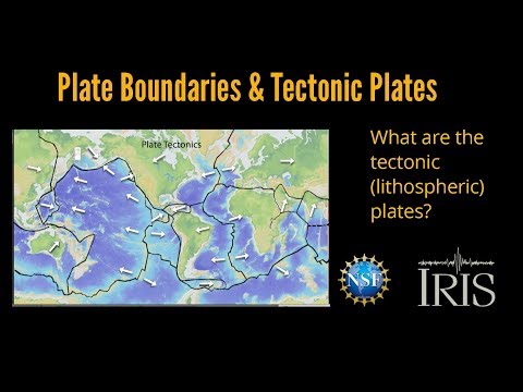 Tectonic Plates—What are the lithospheric plates?  (Educational)