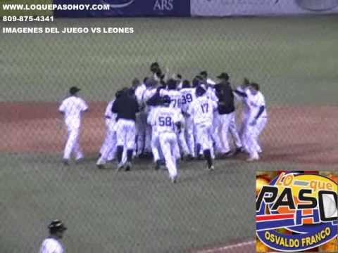 ÁGUILAS DEJARON EN EL TERRENO A LOS LEONES CON HIT DEL CAPITÁN LUNA