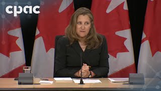 Minister Freeland provides update on federal economic plan – May 21, 2024