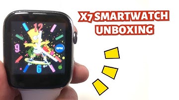 X7 SMARTWATCH UNBOXING & INITIAL REVIEW | ENGLISH
