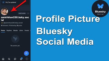 How To Set Profile Picture On Bluesky Social Media App #blueskymedia