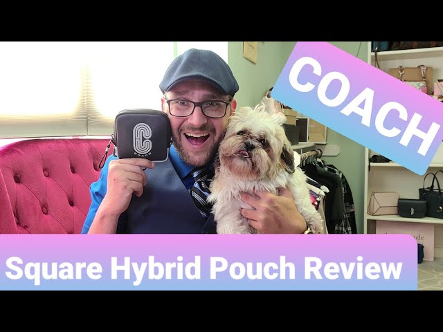 Coach square hybrid pouch deals
