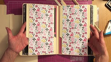 How To Tutorial for Love & Adore File Folder Album Part 4