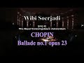 Chopin ballade no1 opus 23  wibi soerjadi live at the royal concertgebouw amsterdam