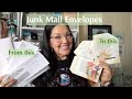 What to do with all those junk mail envelopes  lets sort and make junk mail envelope pockets