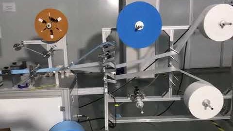 High speed face mask machine（150pcs/min)-Local installation and debugging service supported