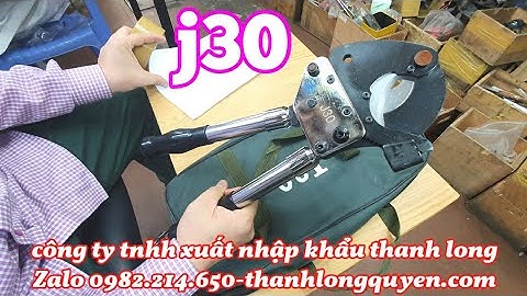 KIỂM TRA GỬI HÀNG KÌM CẮT CÁP NHÔNG J30 CHO BẠN HÒA Ở BẾN TRE