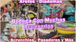 Bodega de Diademas/Scrunchies/Aretes y más/Recorrido/Envios/Centro CDMX