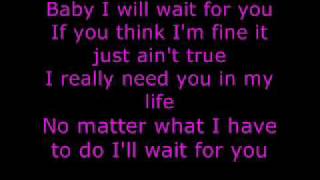 Video thumbnail of "Elliott Yamin - Wait For You [Lyrics]"