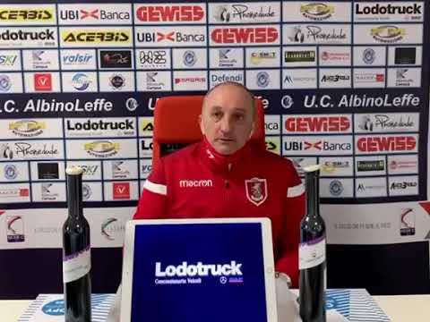 Albinoleffe-Us Grosseto 0 a 0, la sala stampa: mister Magrini