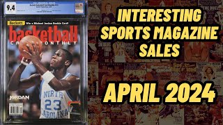 Interesting Sports Magazine Sales - April 2024
