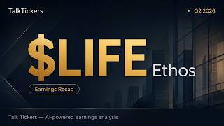 Full Ethos Life Q2 2026 Earnings: 113% Revenue Growth & AI-Driven Insurance Guide