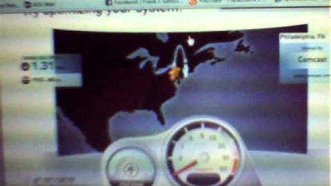 NetZero Online DSL Speed Test