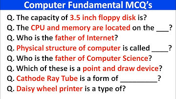 Computer Fundamental MCQ