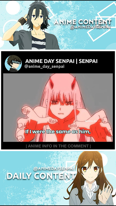 A Demon and Human Love Story 💔 | Darling in the Franxx