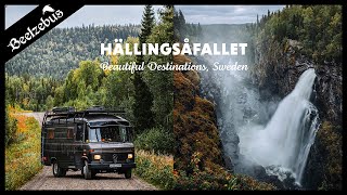 Beautiful Destinations - Visiting HÄLLINGSÅFALLET Waterfall, Sweden. by Beelzebus 5,929 views 3 years ago 3 minutes, 28 seconds