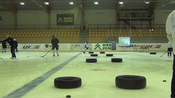 Stickhandling-peripheral vision