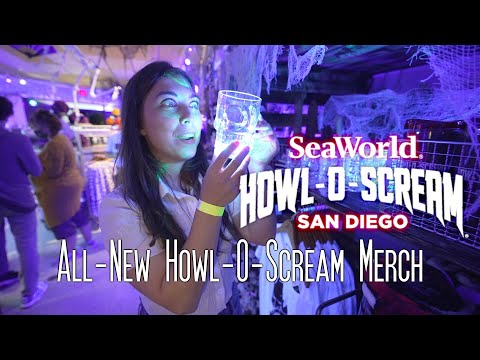 Howl-O-Scream Merch at SeaWorld San Diego 2021