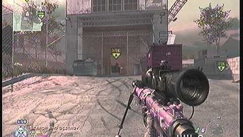 Mw2 Across the Map No-Scope Hitmarker!!! GAY FAIL!!!